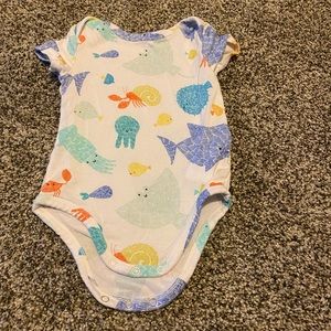 EIC Angel dear under the sea shirt sleeve onsie